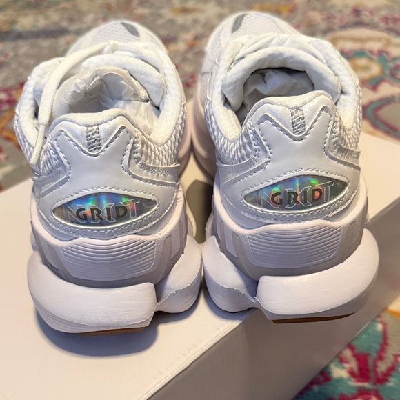 SAUCONY GRID NXT White Iridescent Mesh Sneakers - Picture 3 of 6